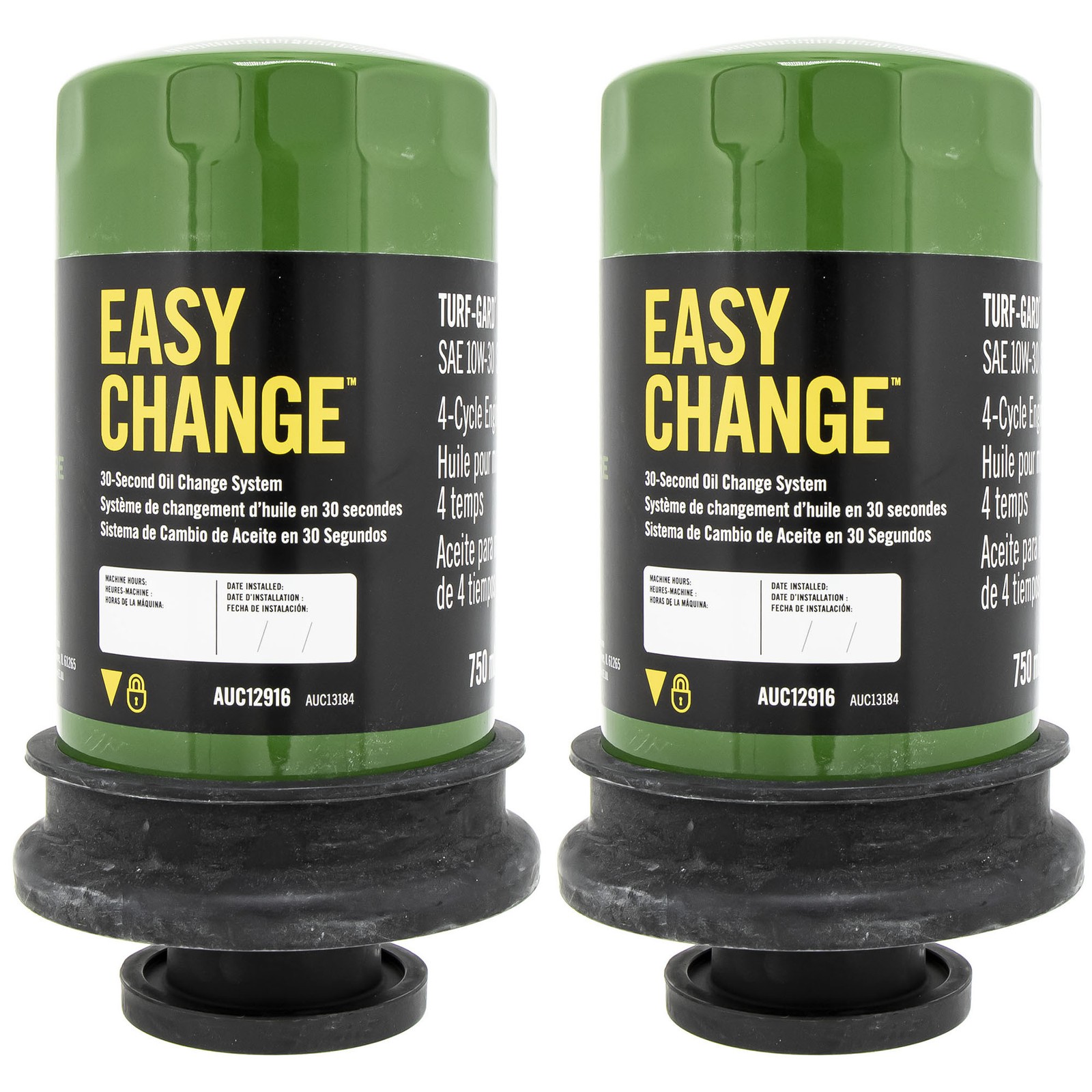 John Deere 2-PACK Easy Change 30-Second Oil Change System - AUC12916