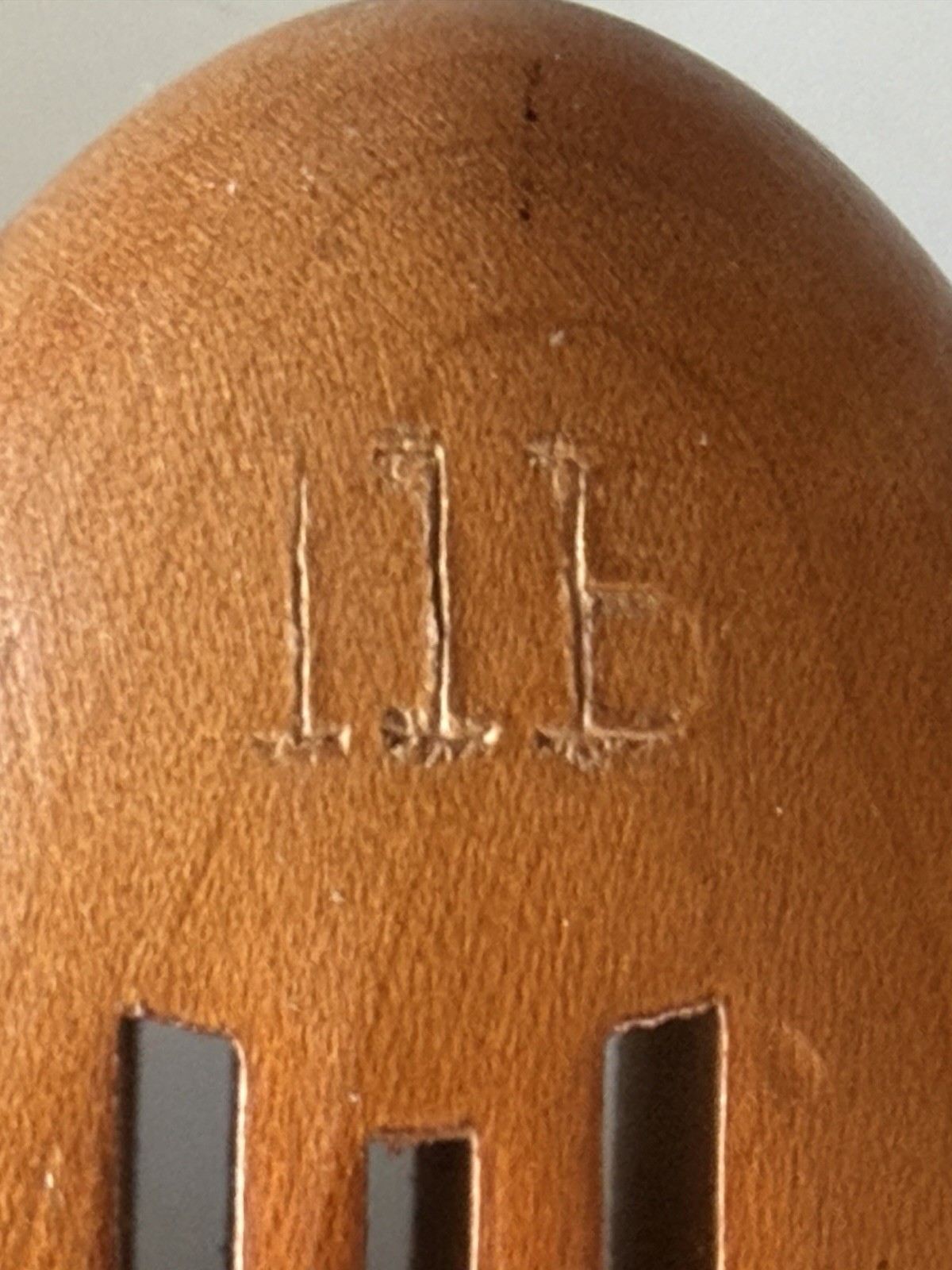 Vintage Florsheim Wooden Shoe Trees Mens 11 B Brown Adjustable Stretchers (K)