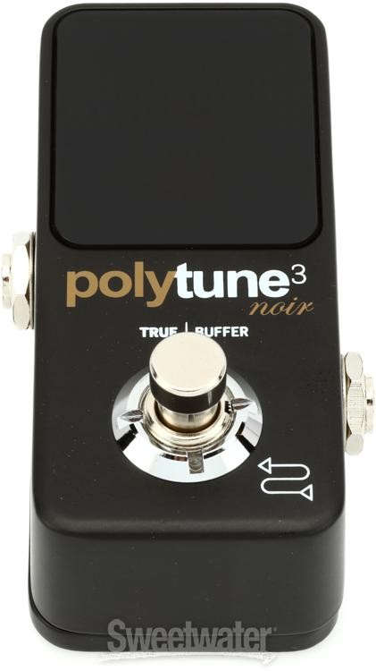 TC Electronic PolyTune 3 Noir Mini Polyphonic Tuning Pedal