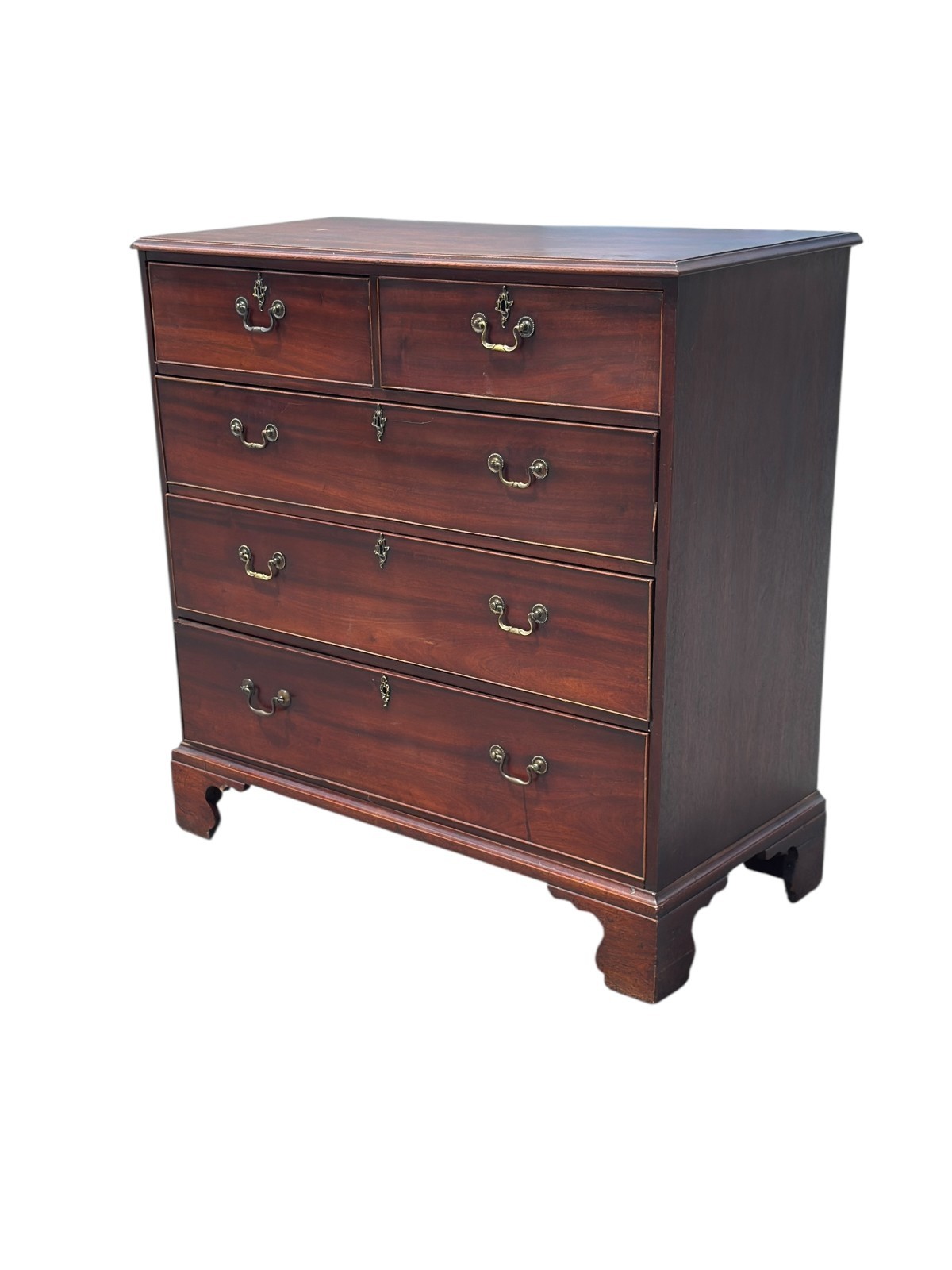 antique Chippendale georgian chest dresser 18th small period mahogany