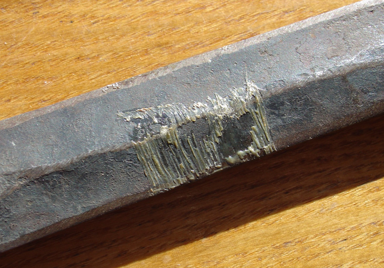 Vintage Hand Forged Iron African Spear Tip Trade Knife Head