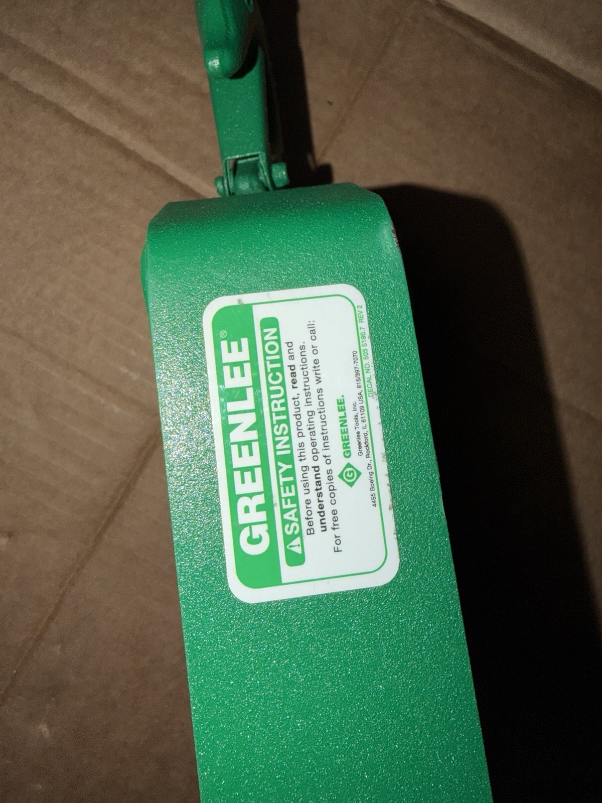 Greenlee 652 18" Hook-Type Sheave for Easy Tugger and Tugger