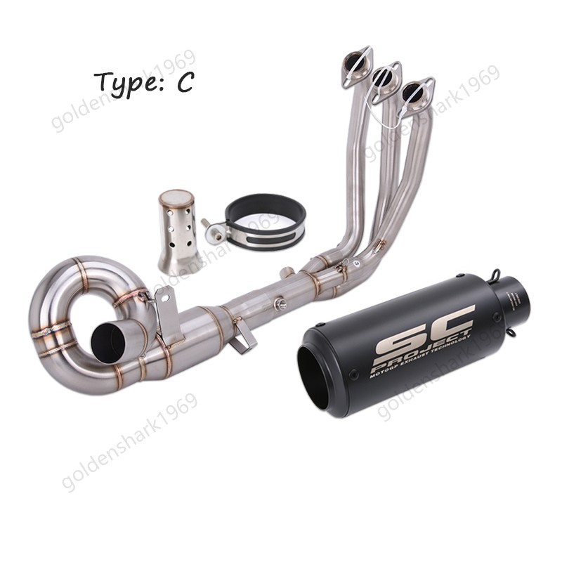675NK 2024-2026 for CF Moto 675SR 675SS Comeplete Exhaust System Header Muffler