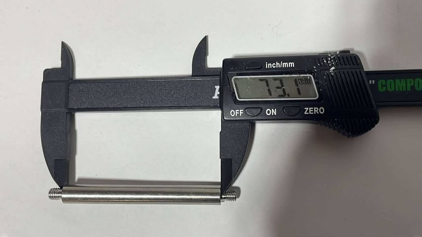 Wilton Style Bench Vise Lock Down Handle Swivel Handle bar and bearing ends