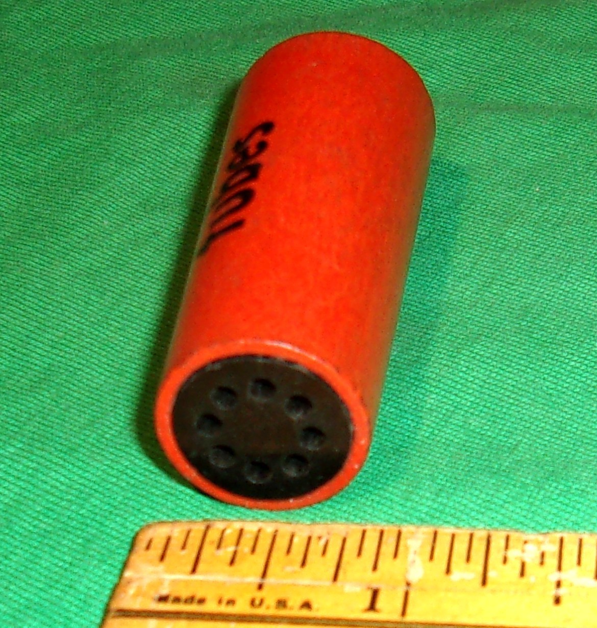 GE Twin Tube Pin Straightener Hand-Held Clean! Wood Frame NOS 7 & 9 Pin NICE!