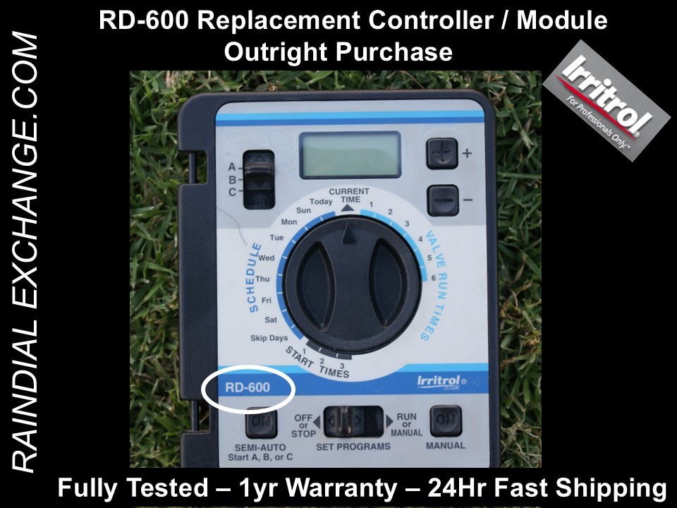 Irritrol / Hardie Rain Dial RD-600 Module - Fst Shp - TESTED - *1yr WARRANTY*