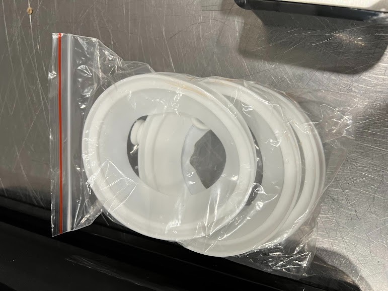 Galaxy Triple 3 Gallon Bowl Refrigerated Beverage Dispenser - 120V