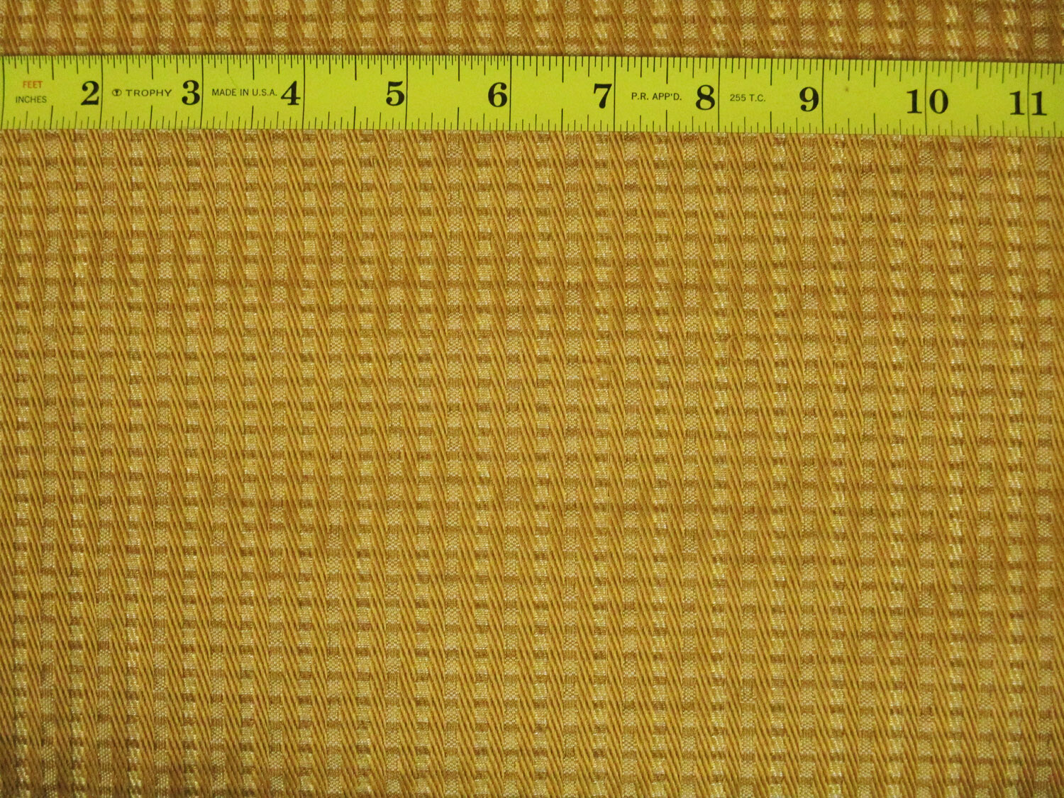 Vintage Gold Fabric for Speaker Grill Cloth - Antique Radio Grille Restoration