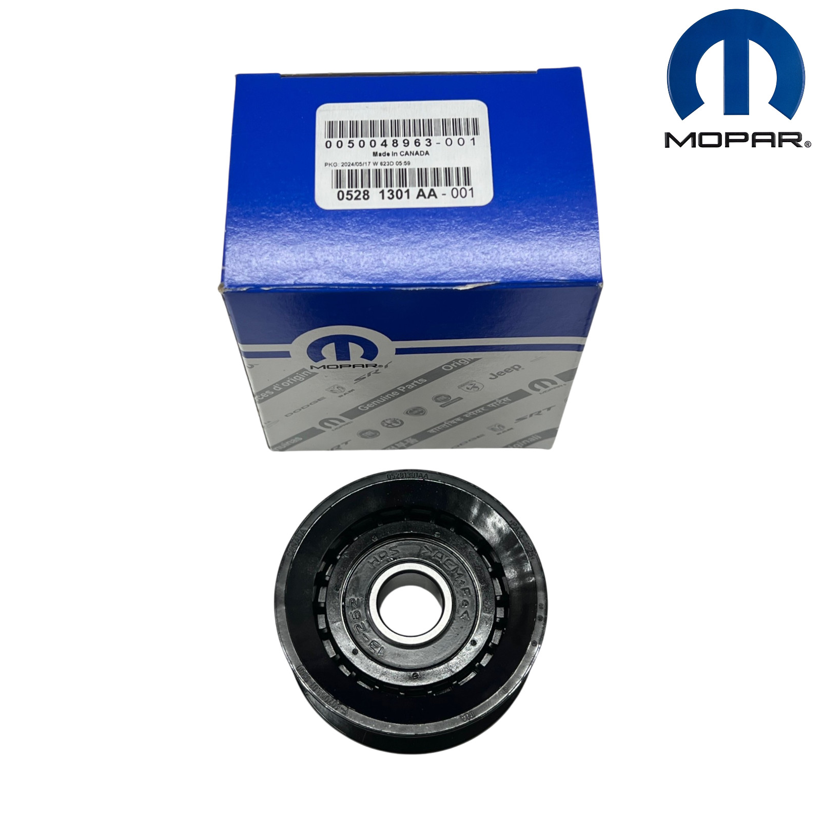 12-25 DODGE RAM JEEP 6Cyl 3.6L IDLER PULLEY OEM MOPAR GENUINE 5281301AA Chrysler