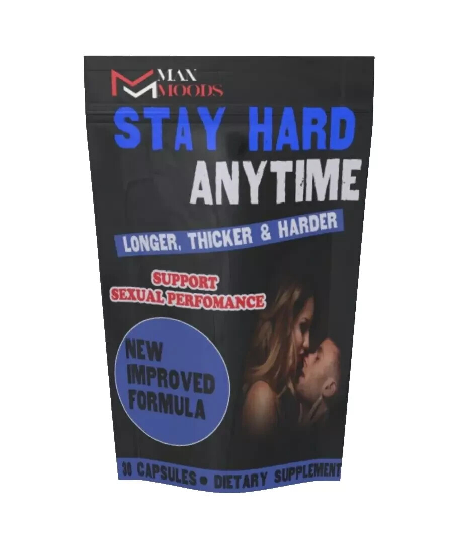 Rock Hard Fast Acting Male Performance Enhancement Level Up 30 pills Herbal Caps