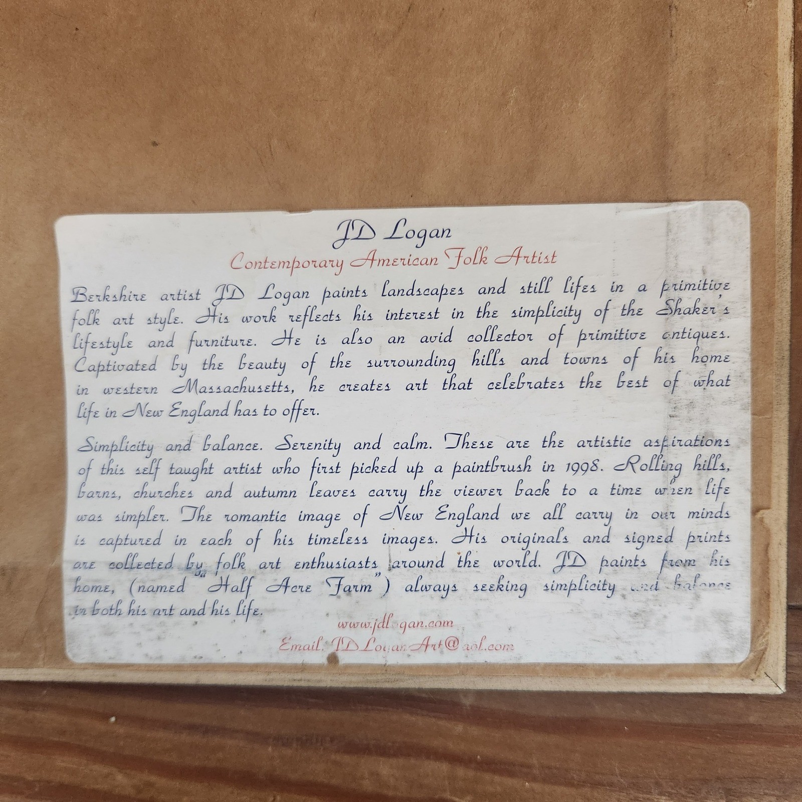 JD Logan Contemporary American Folk Art Framed Print Black Frame Barn Flag Farm