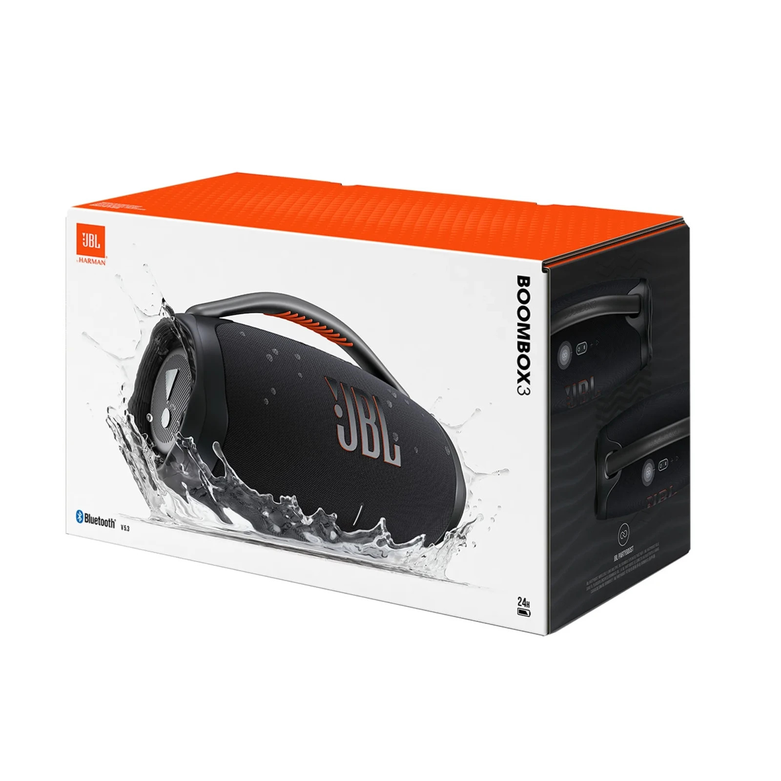 JBL Boombox 3 - Portable speaker - Black