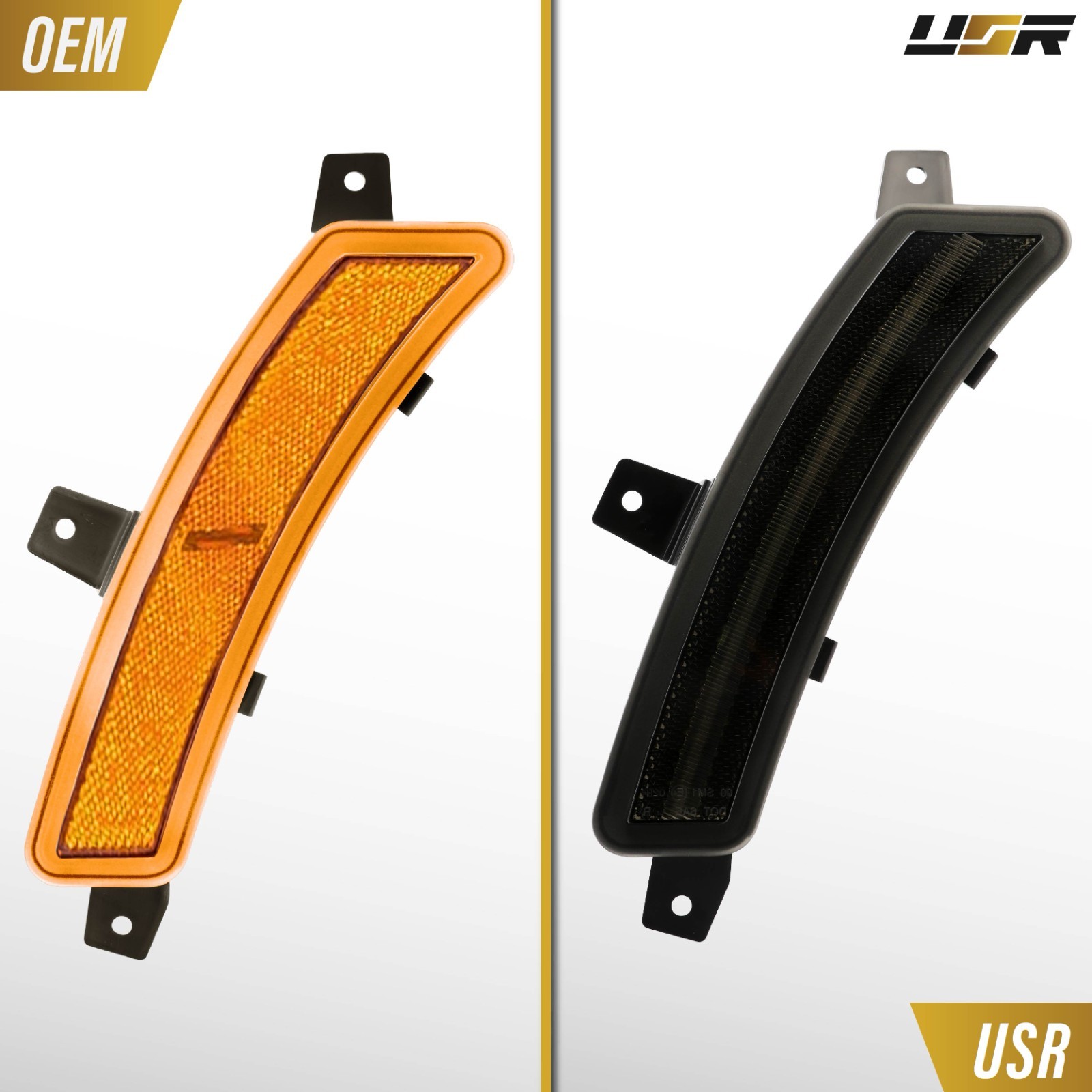 SMOKE Side Marker Light White LED Pair For 2025-2026 Suburban / Yukon / Escalade