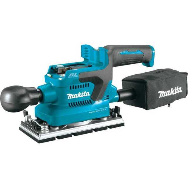 Makita XOB03Z 18V LXT Lithium-Ion Brushless Cordless 1/3 Sheet Finishing Sander