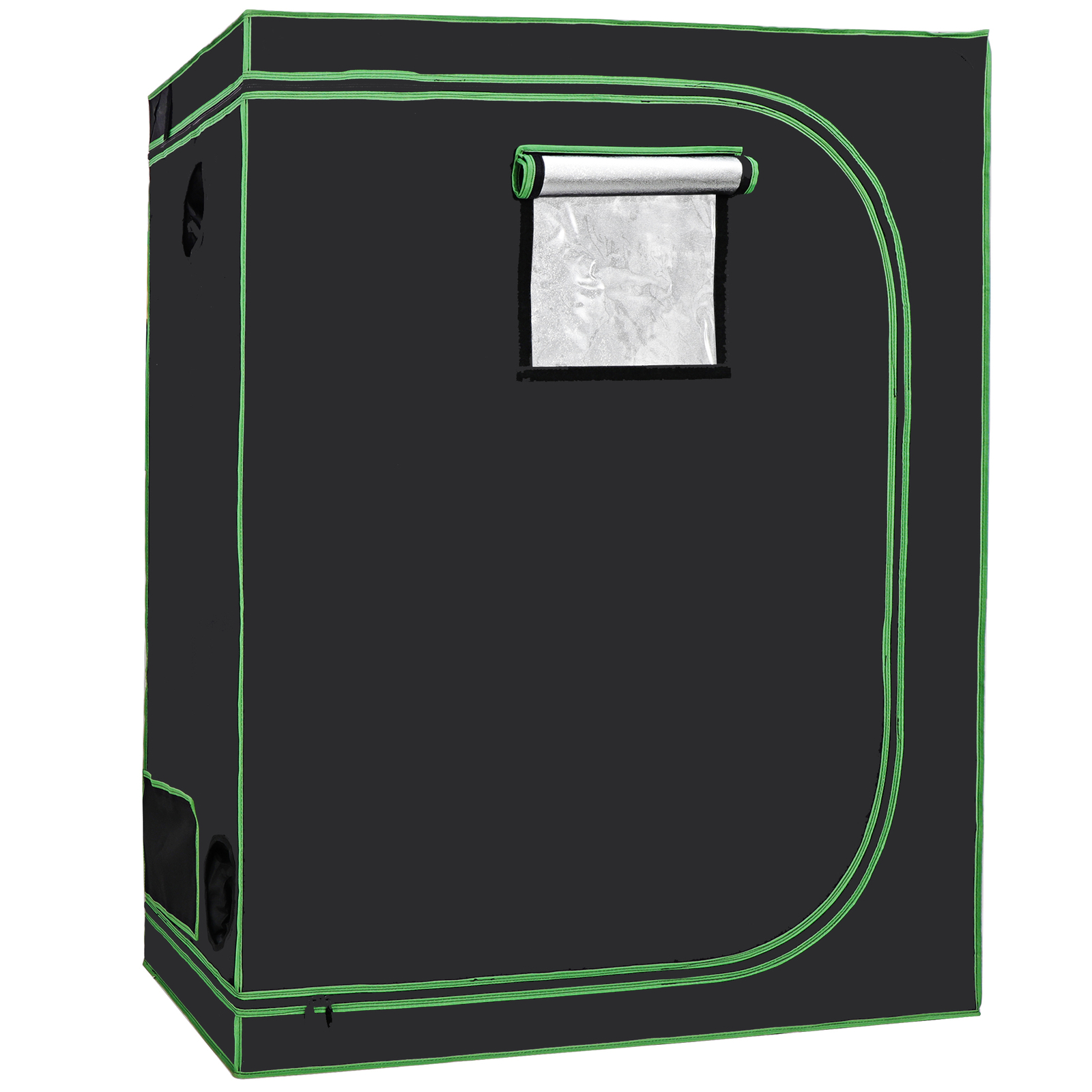 24""x48""x60" Indoor Hydroponic Grow Tent with Observation Window and Floor Tray