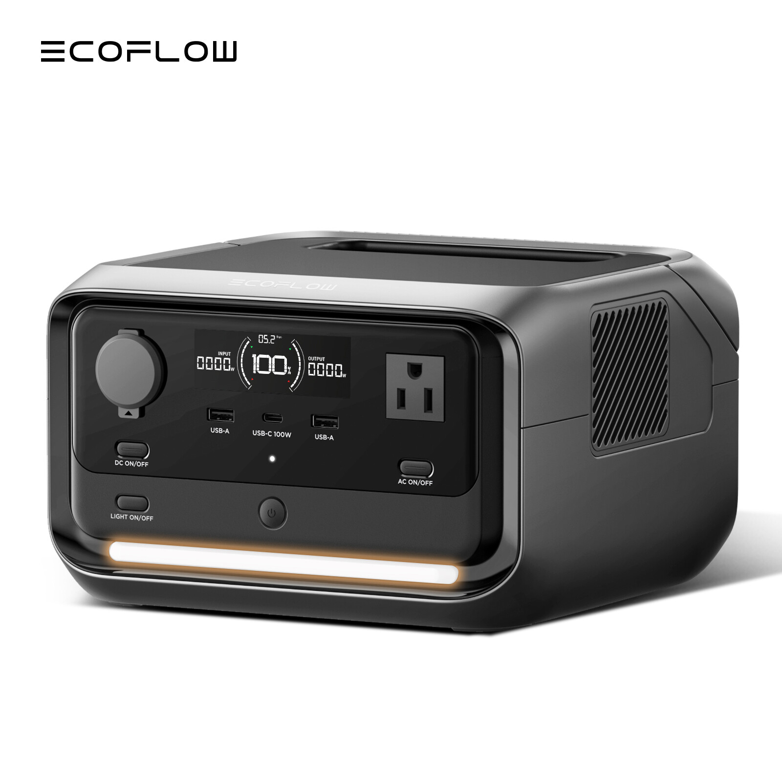 EcoFlow River 3 Plus 286Wh Portable Power Station LiFePO4 Battery Refurbished