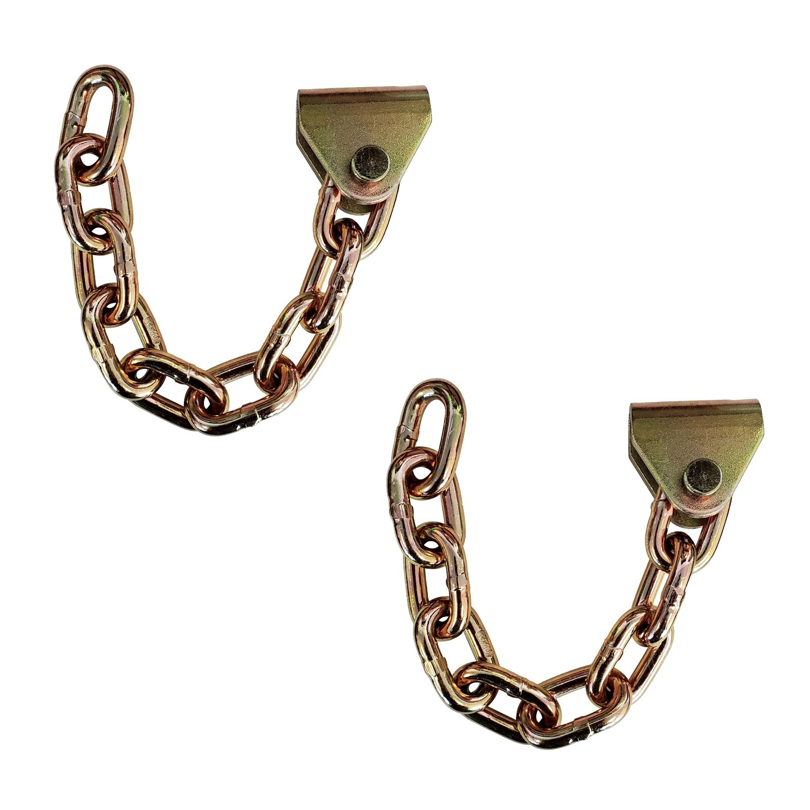 2 Pack G70 12" Ratchet Extension Chain for Car Hauler Trailer Tow Truck Wrecker