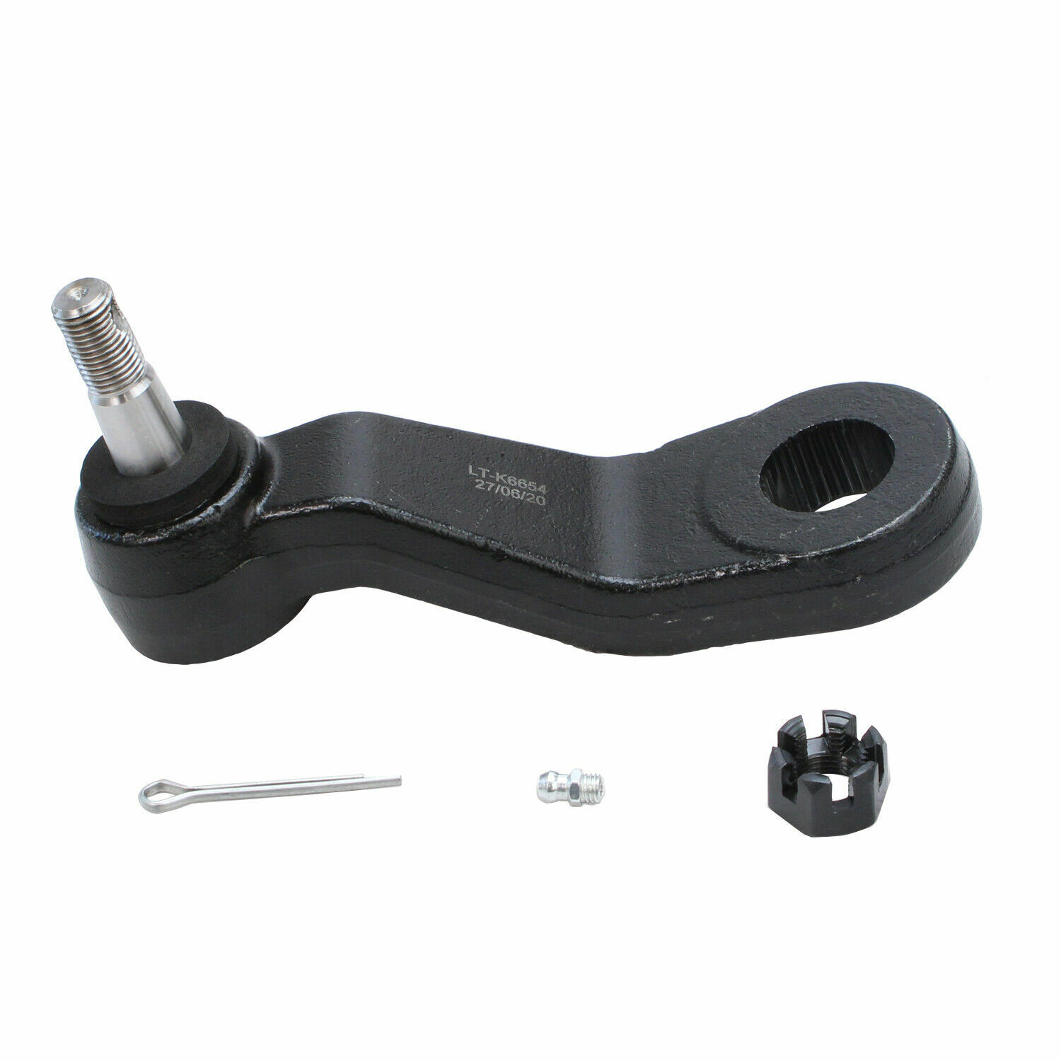 Front Tierod + 3-Groove Pitman Arm for Chevrolet Sierra Silverado 2500 3500 HD