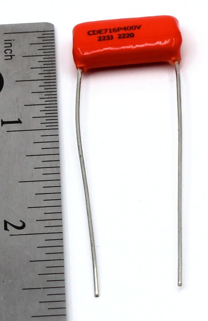 .022 400v ORANGE DROP CAP - 716P