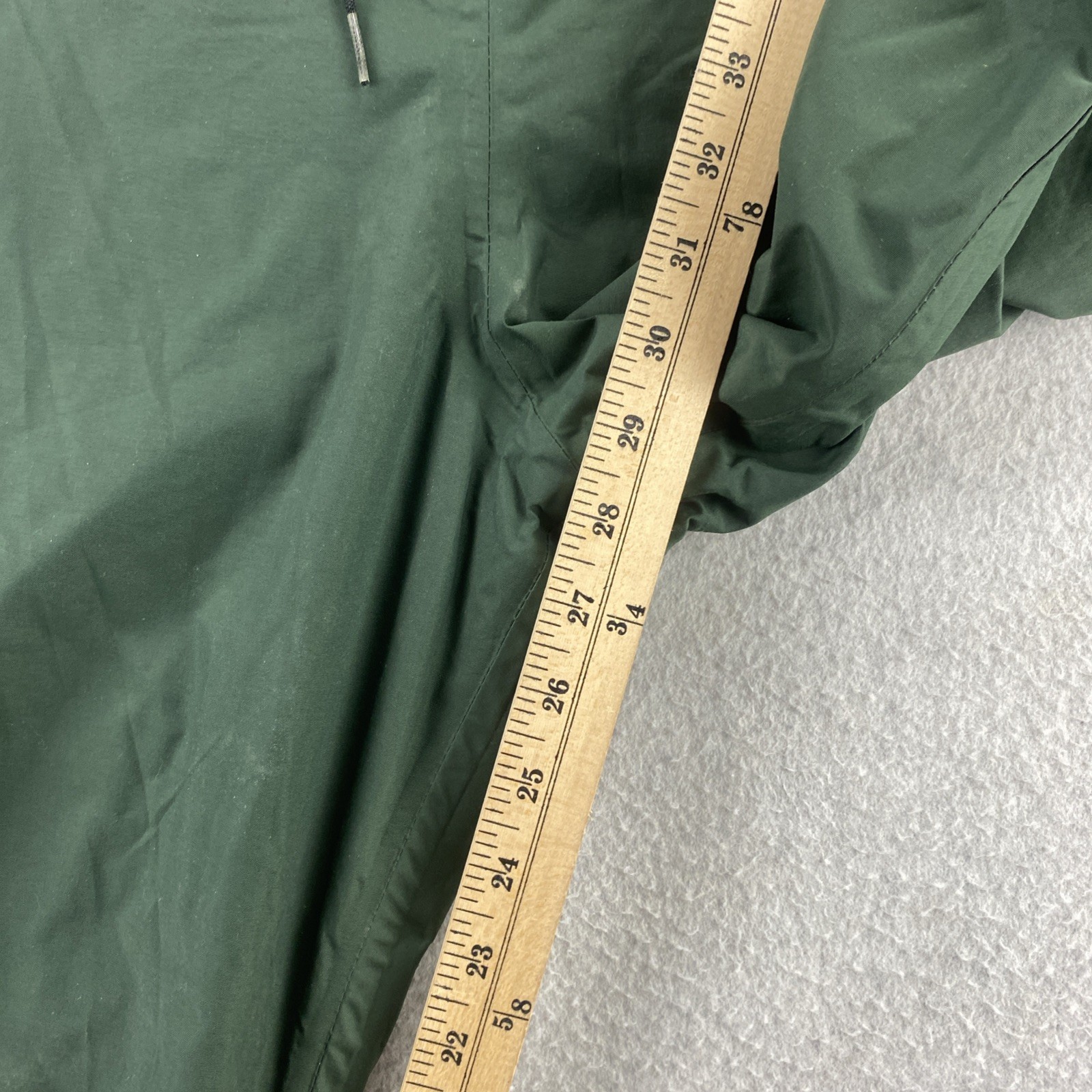 Walls XL Green Rain Suit Set Jacket Pants Waterproof Hooded Nylon Outdoor