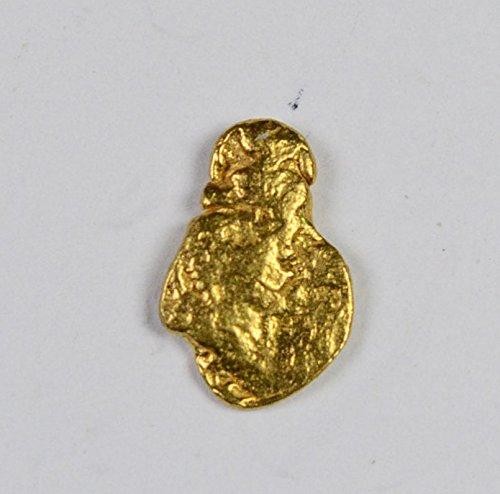 Alaskan-Yukon BC Gold Rush Natural Gold Nugget 0.25 Grams Genuine