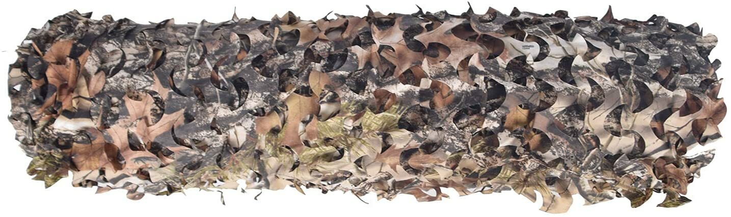 Camouflage Net Camo Netting,Bulk Roll Sunshade Mesh Nets for Hunting Blind Party
