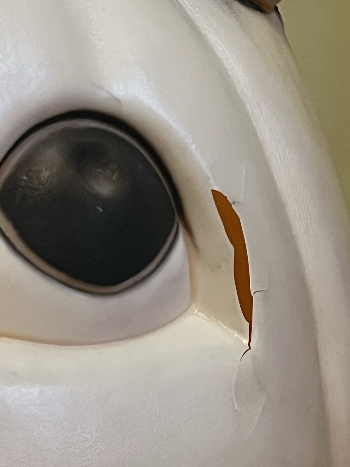 Vintage Large 34" Carolina Enterprises Black Cat on Pumpkin Halloween Blow Mold