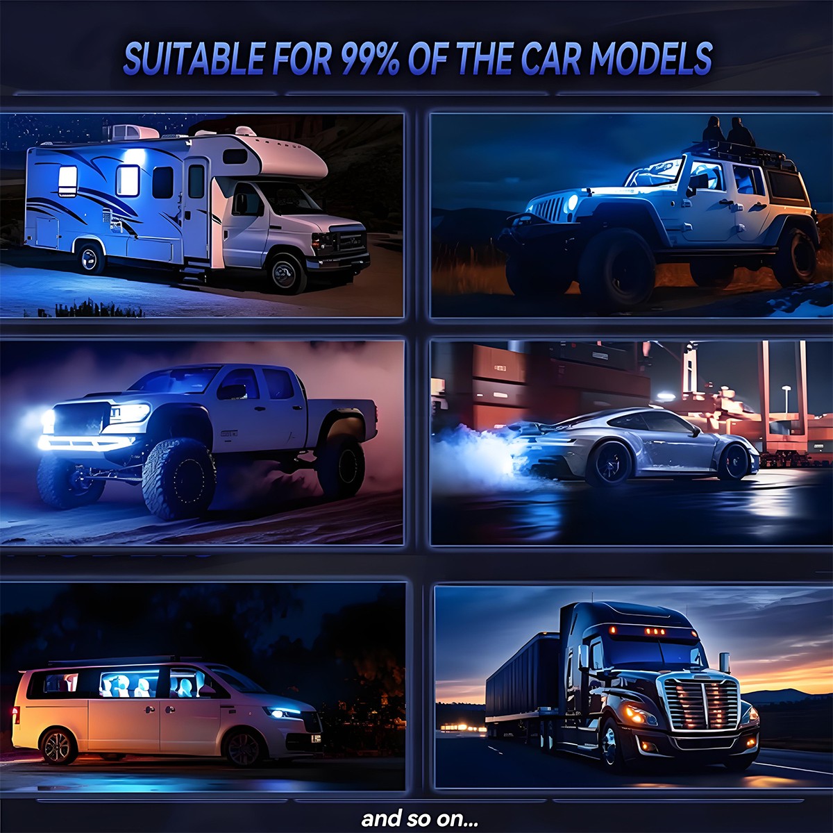 800W Wireless 10'' Slim Under Seat Powered Car Subwoofer w/Built-in Amplifier