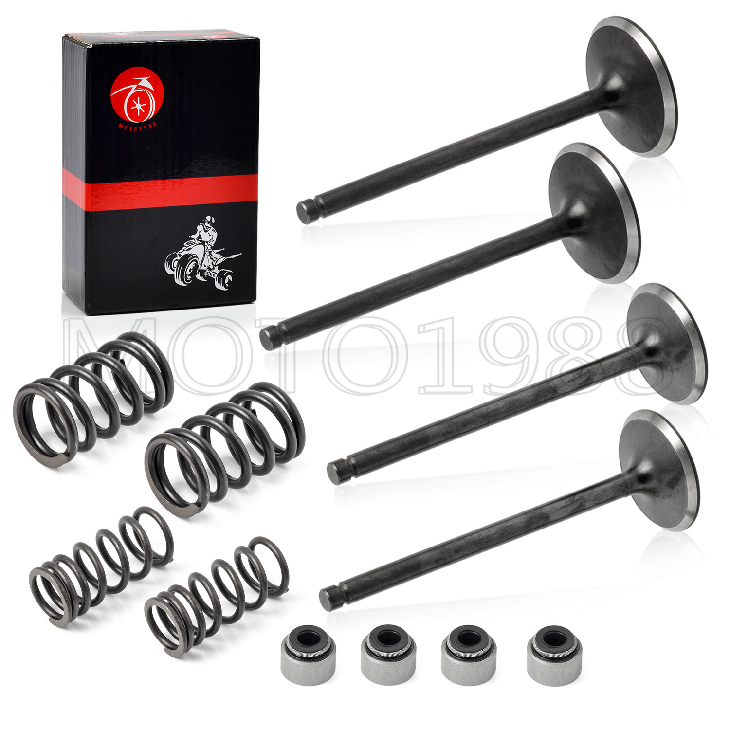 Intake Exhaust Valves Seals Spring for Polaris Predator 500 Outlaw 500 2003-2007