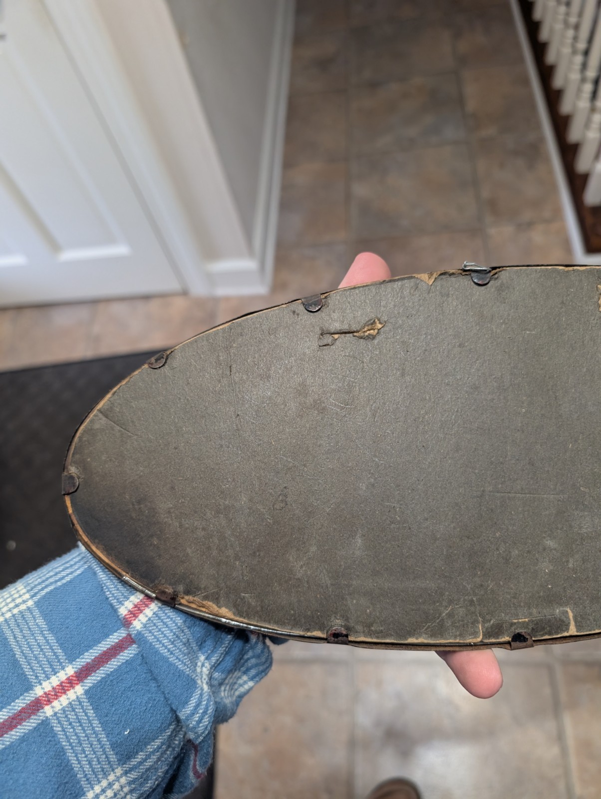 Antique Picture The Happy Hunting Grounds Native American Indians Metal Frame