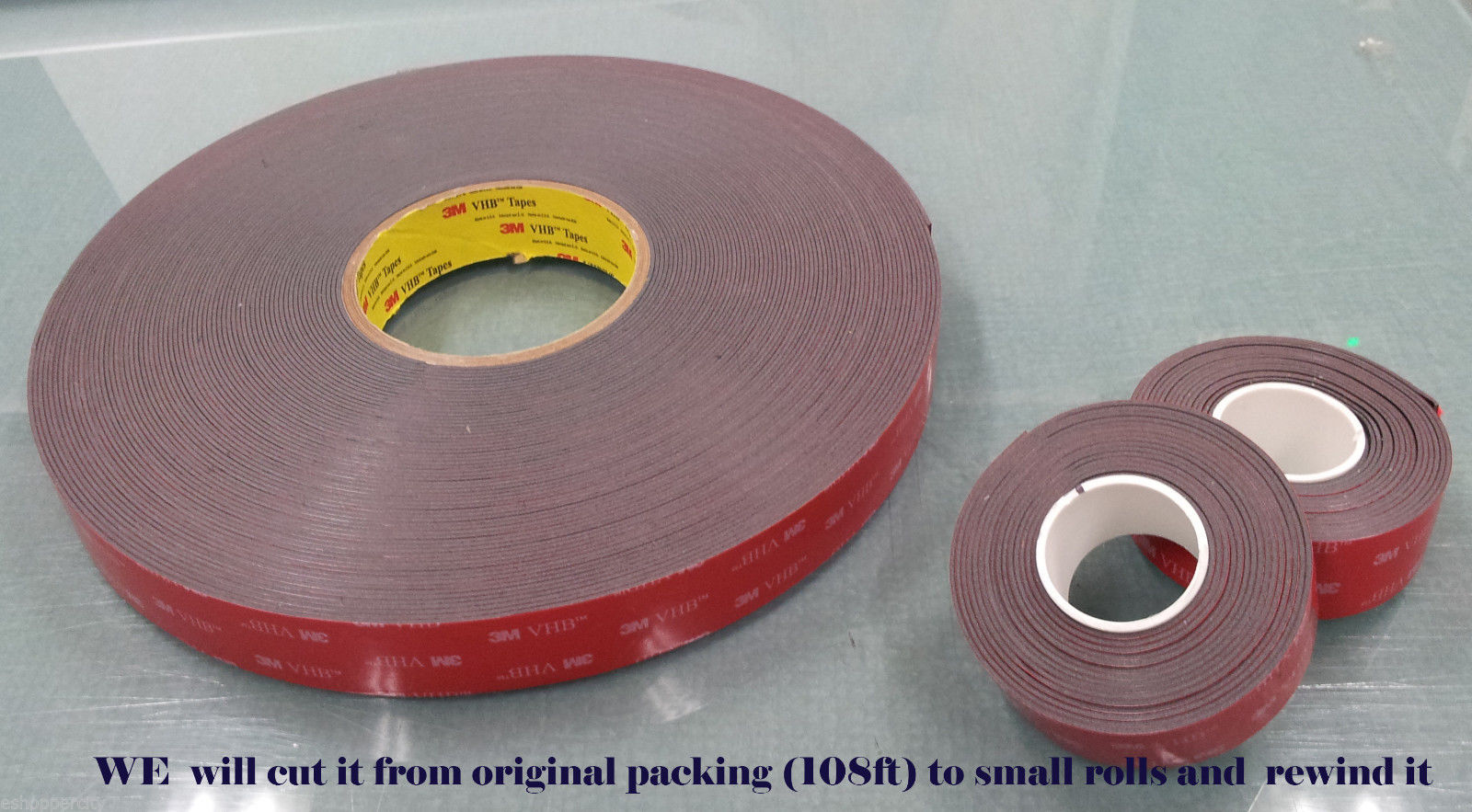 3M 1" x 6/9/15/21 VHB Double Sided Foam Adhesive Tape 5952 Automotive Mounting