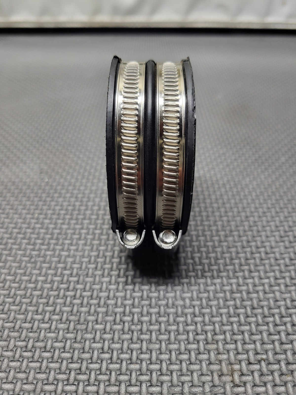 Kawasaki Jet Ski 650 SX X2 Exhaust Head Pipe Coupler Clamps Stainless Steel 2pk