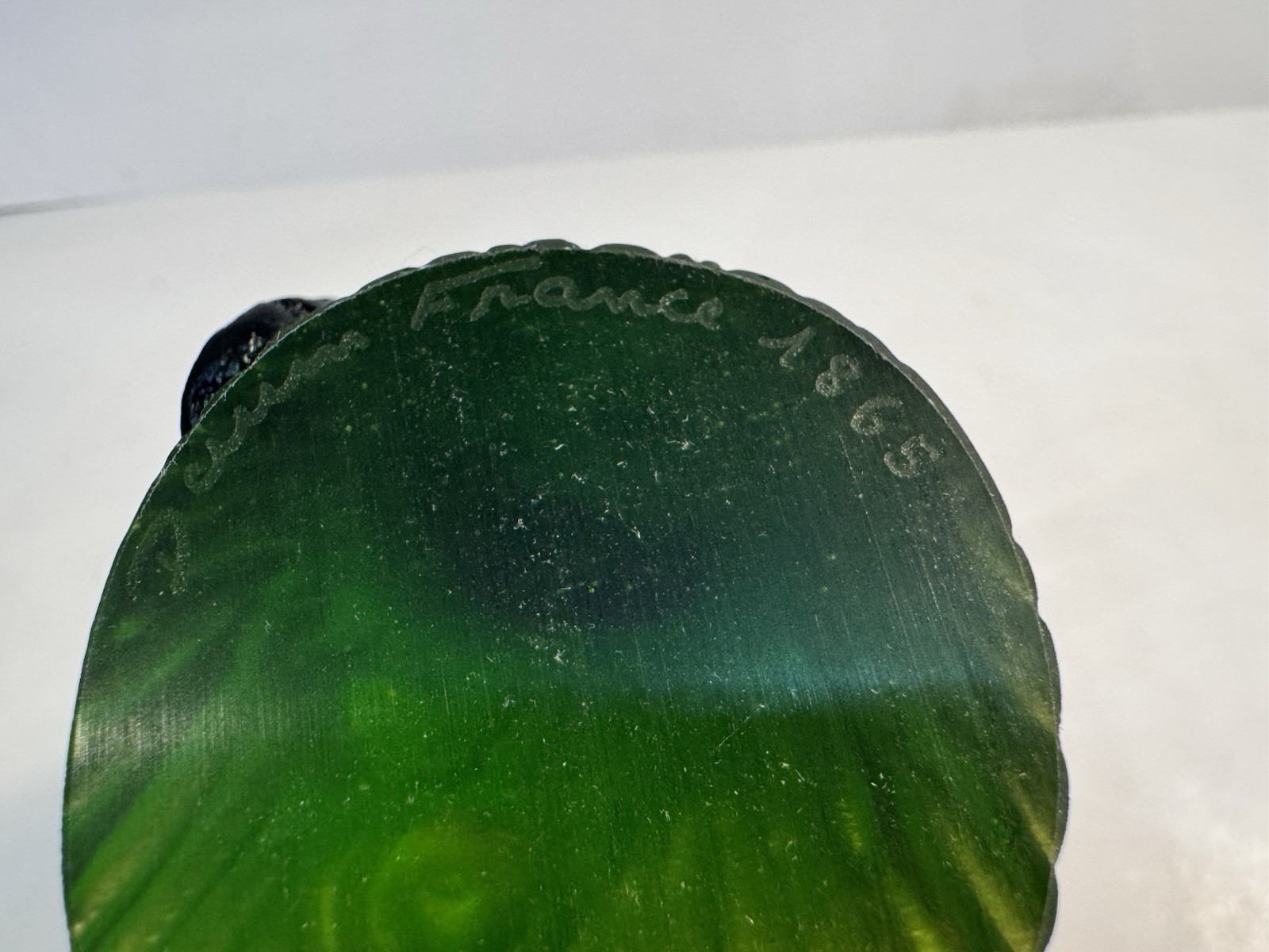 Daum Pate De Verre Black Panther On Emerald Green Tree Gorgeous And Perfect!