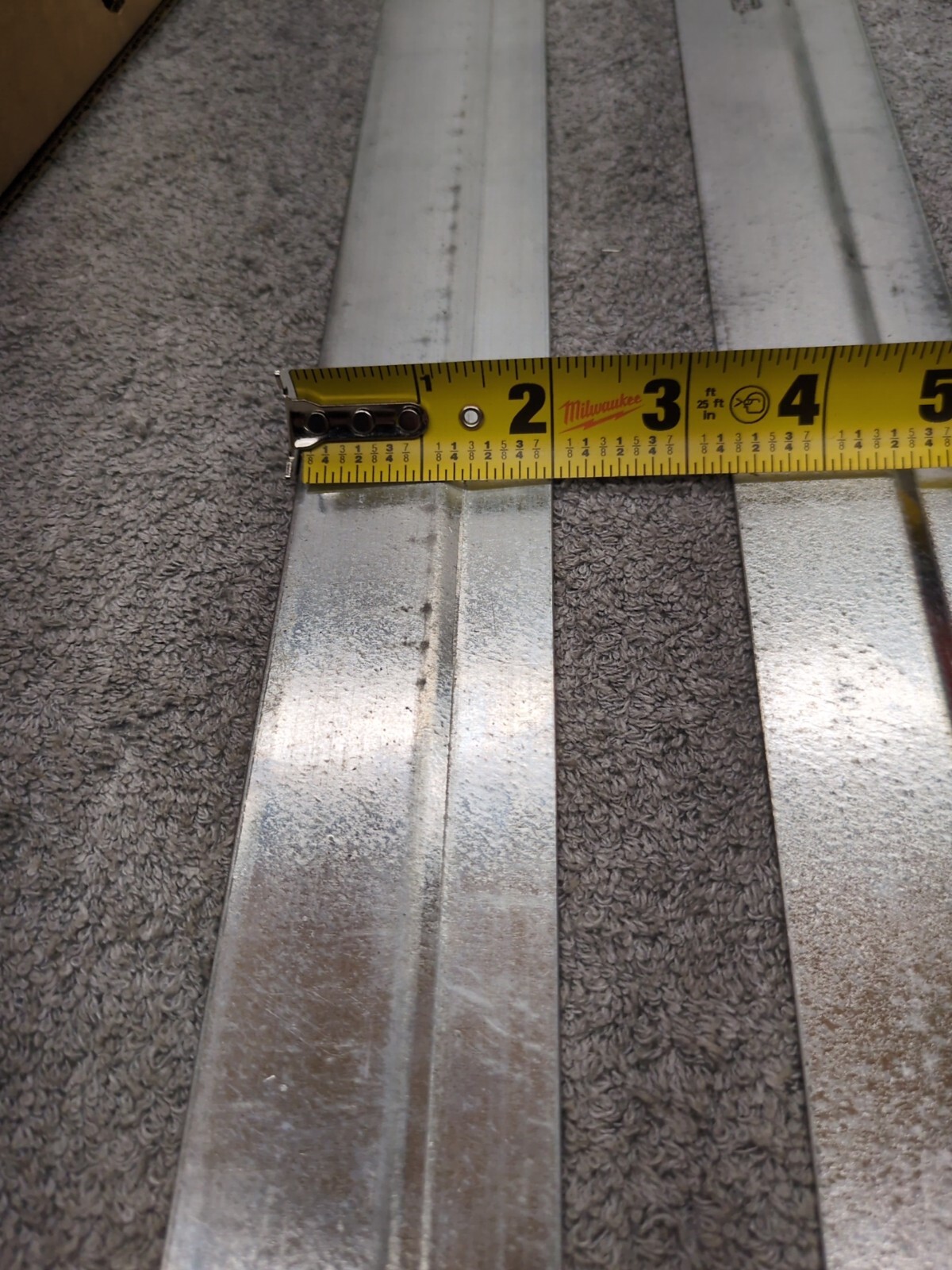 2 Advance Tabco K-397 Wall Clips Bracket for Turned Down Backsplashes TA-93 20"