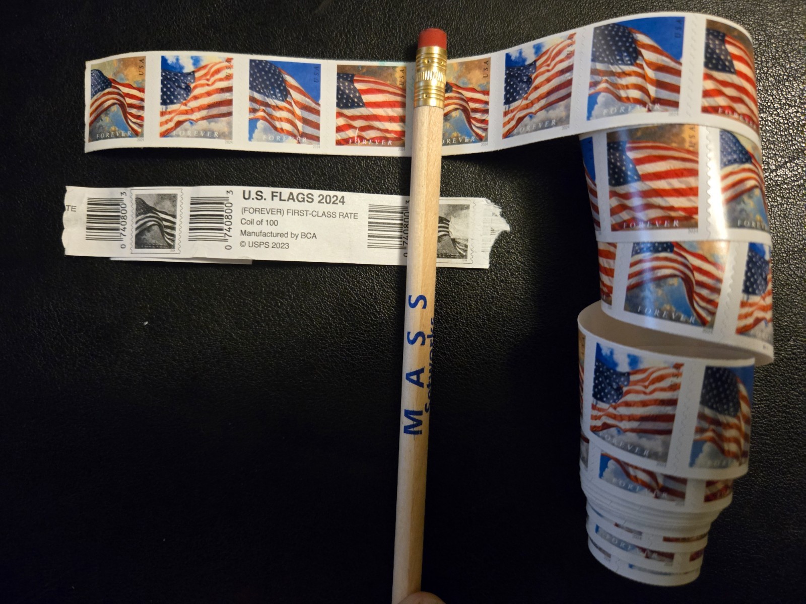 1 Roll/Coil Brand New, Sealed USPS Stmps FREE SHIPPING