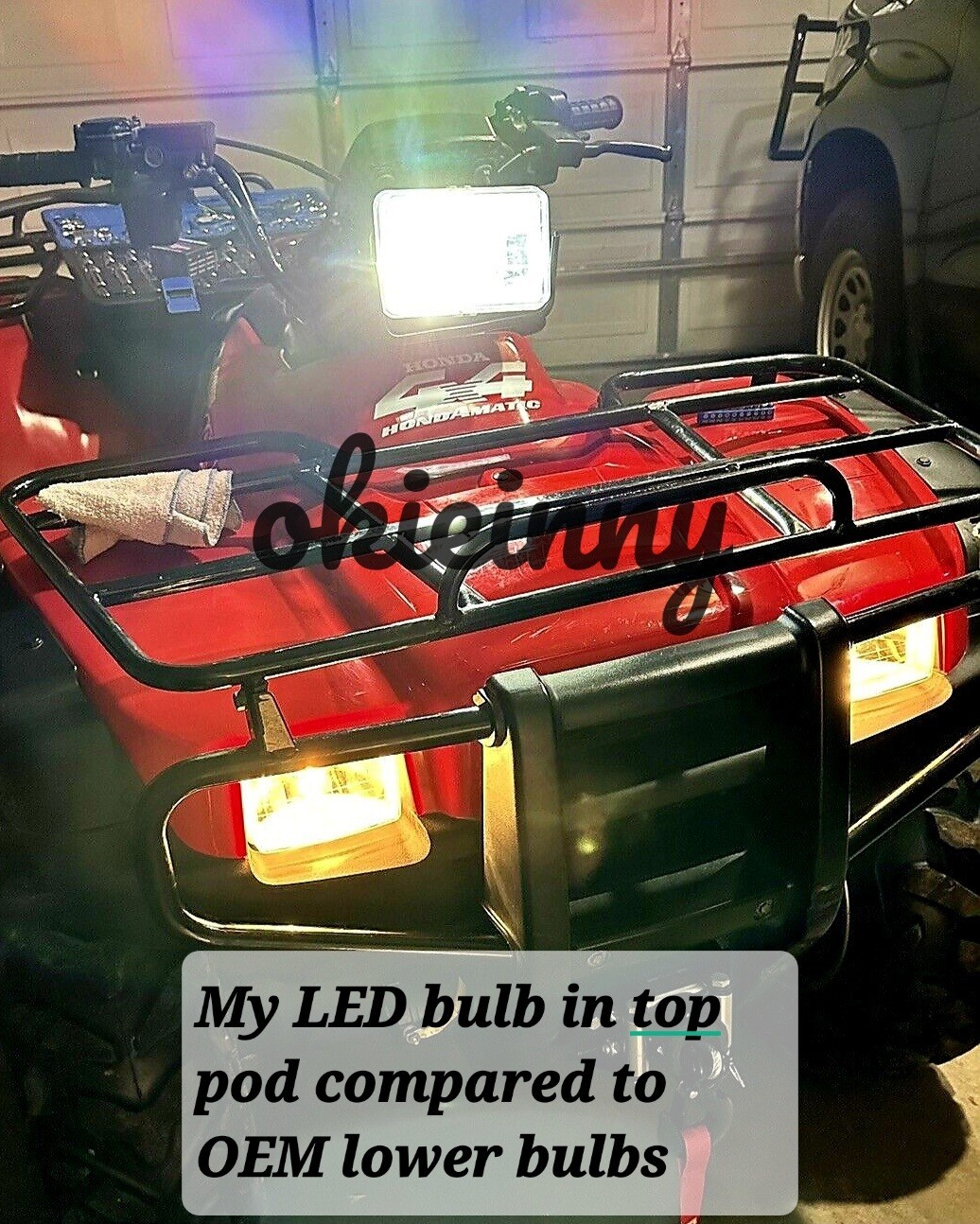 🌟Ultra 6V LED Headlight Bulb for Honda CT90 Trail 90 1966-1979 Hi/Lo Beam ⬆️Vis