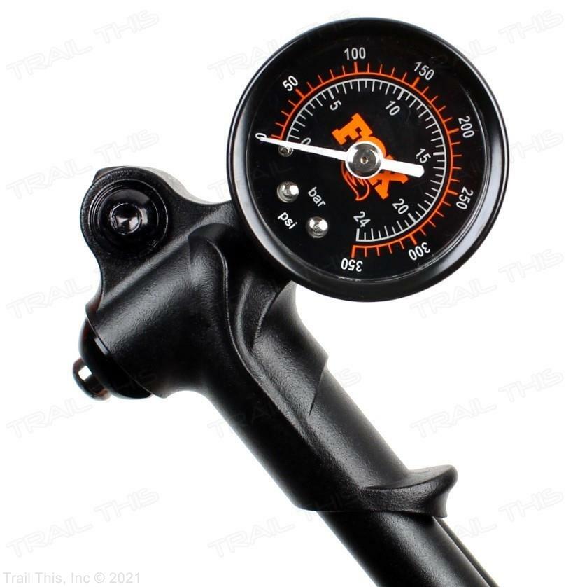 Fox High Pressure 350psi MTB Bike Compact Suspension Fork & Rear Shock Pump