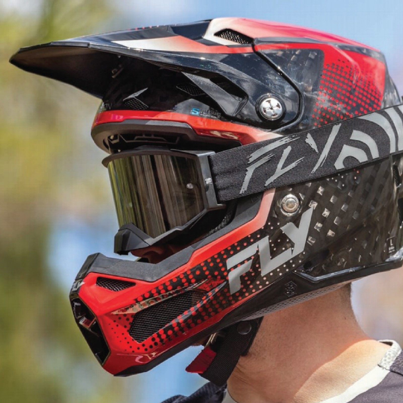 Fly Racing Zone Pro Goggles – Premium Motocross & Off-Road Goggles (Black)