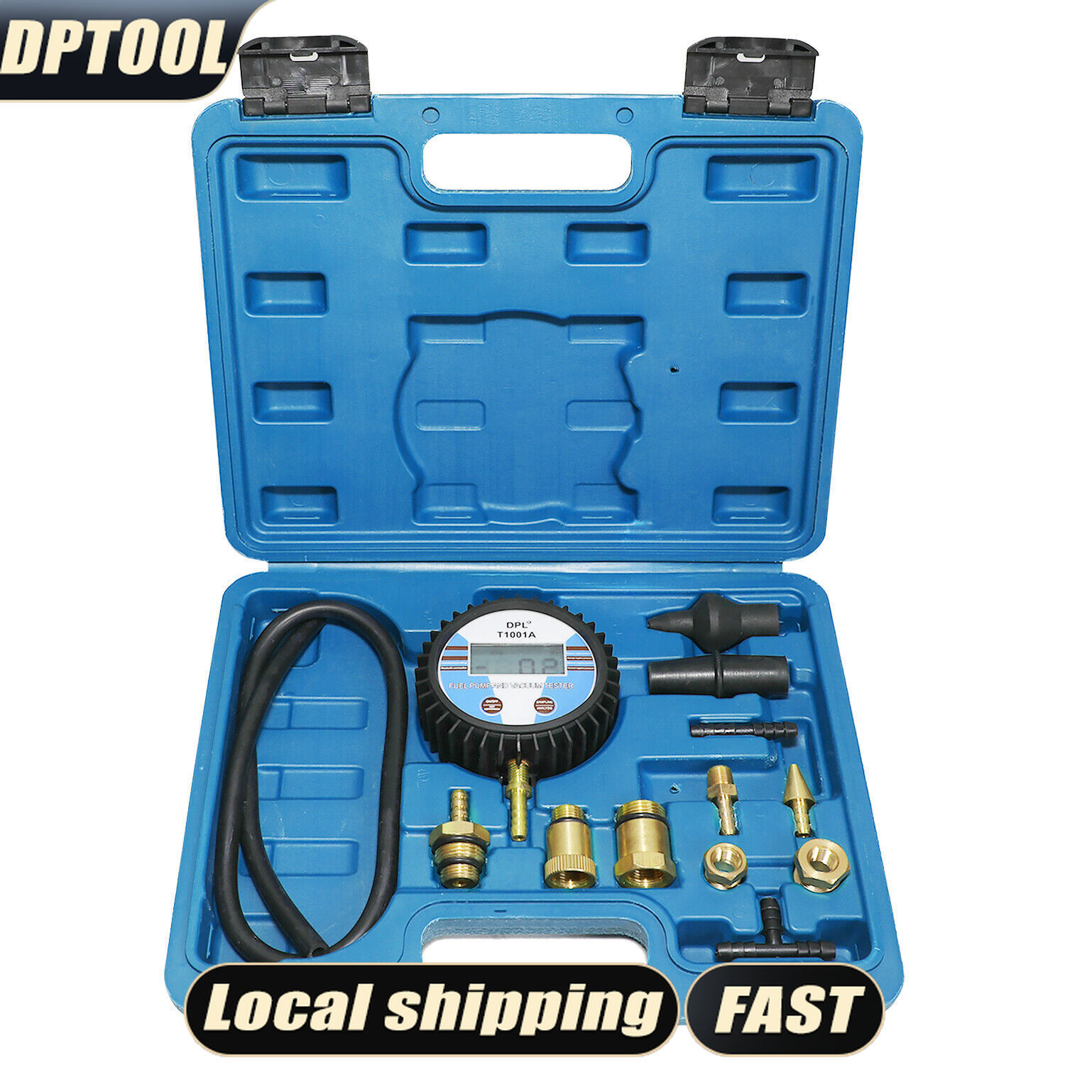 Digital Exhaust Back Pressure Tester Kit for Catalytic Converter Vacuum Fuel