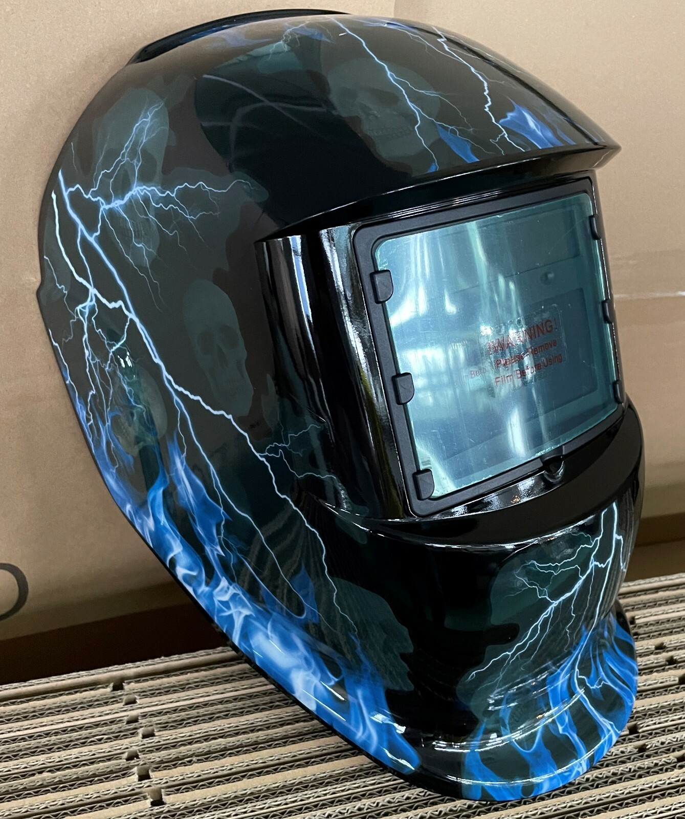 LBTJ new Solar Auto Darkening Welding Helmet Arc Tig mig certified mask grinding