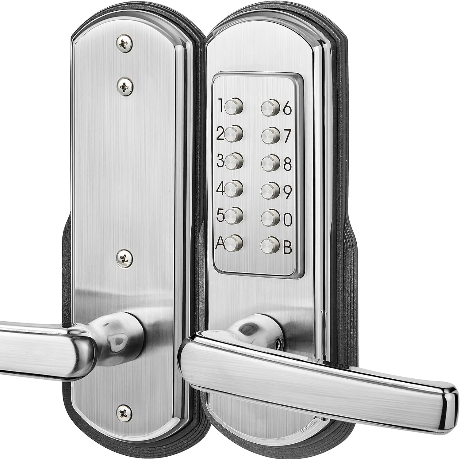 Keyless Entry Keypad Door Lock Mechanical With Keypad&Handle Stainless Steel 304