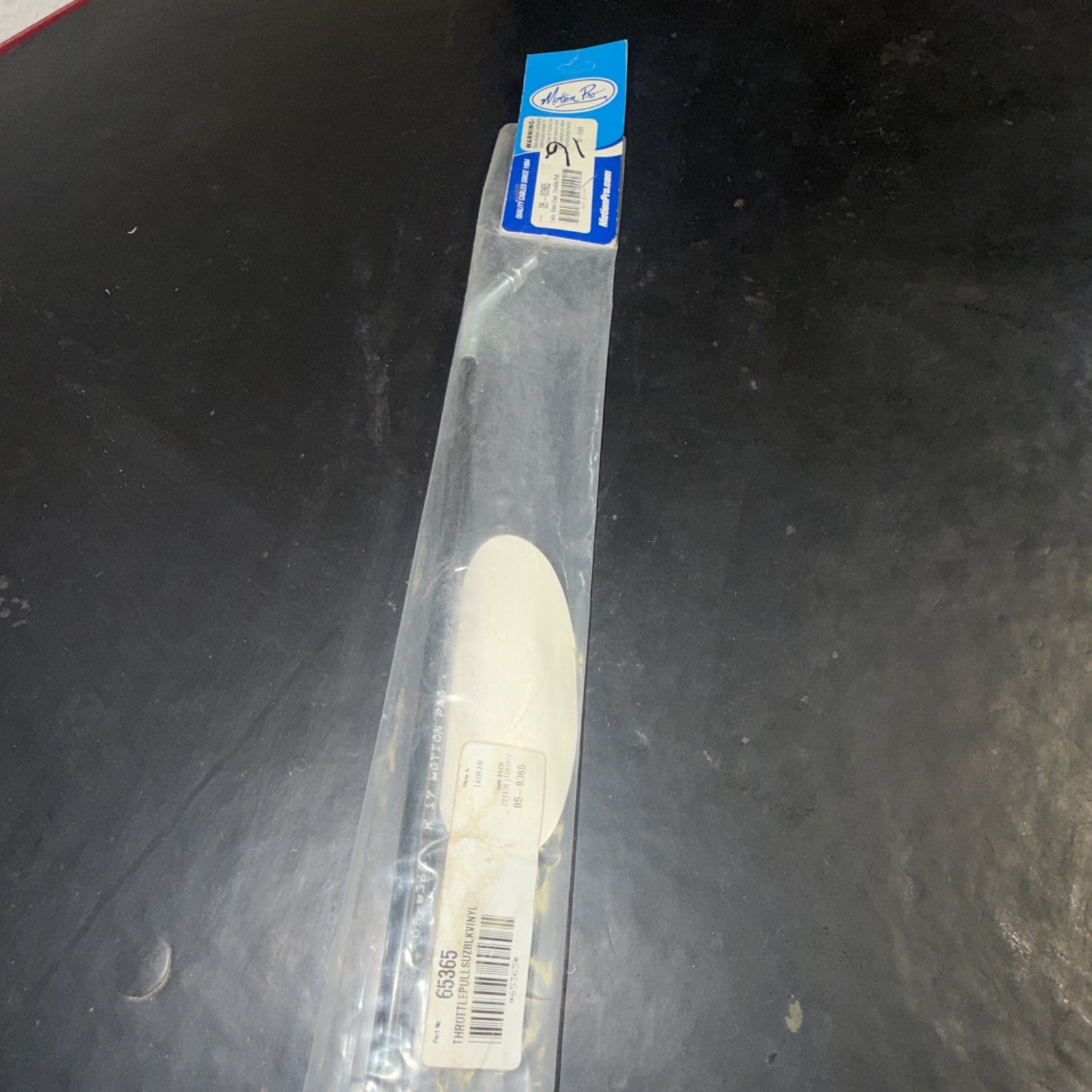 Motion Pro Pull Throttle Cable Black #05-0365 for Yamaha V-Star 1300