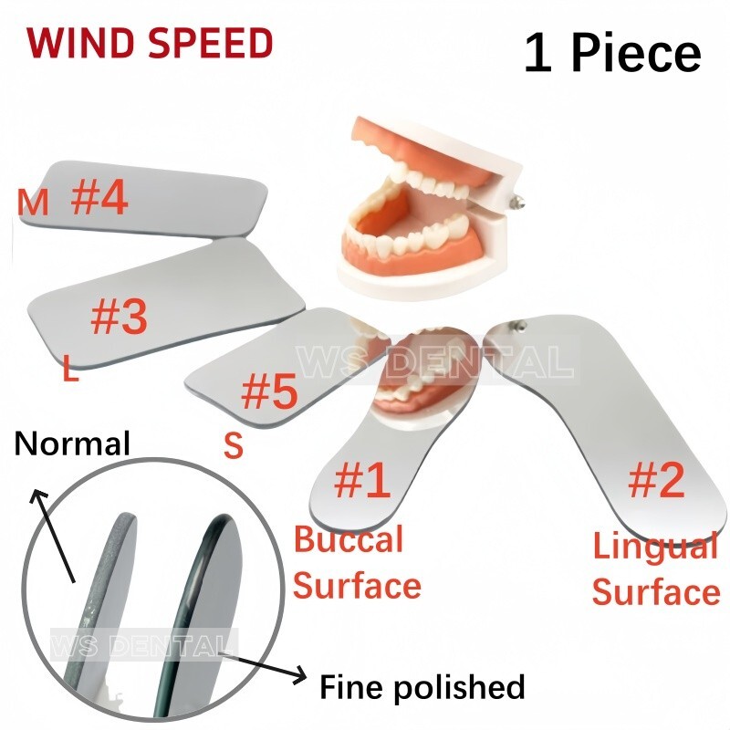 1pc Dental Orthodontic Photo Mirrors Glass Intraoral Photographic Mouth Mirror