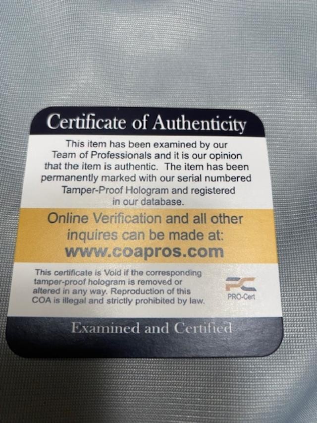 ALBERT PUJOLS HAND SIGNED AUTOGRAPHED GREY JERSEY - PRO-CERT COA - COAPROS (IOA)