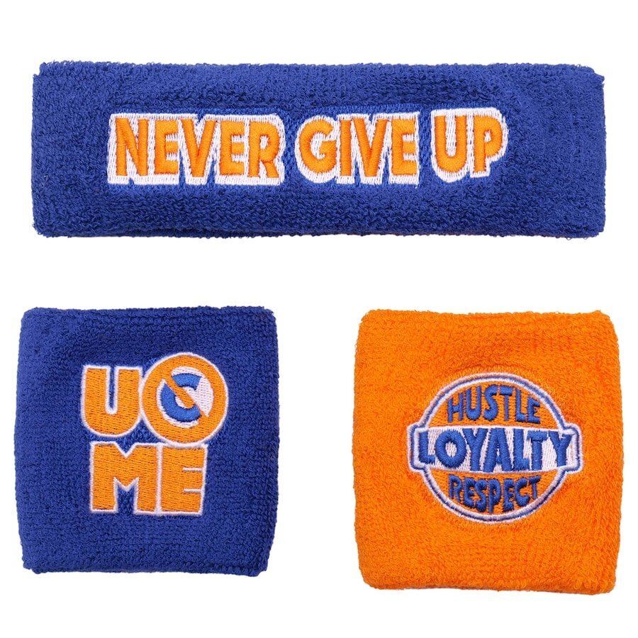 John Cena Blue Orange Never Give Up 20 Years Youth Costume