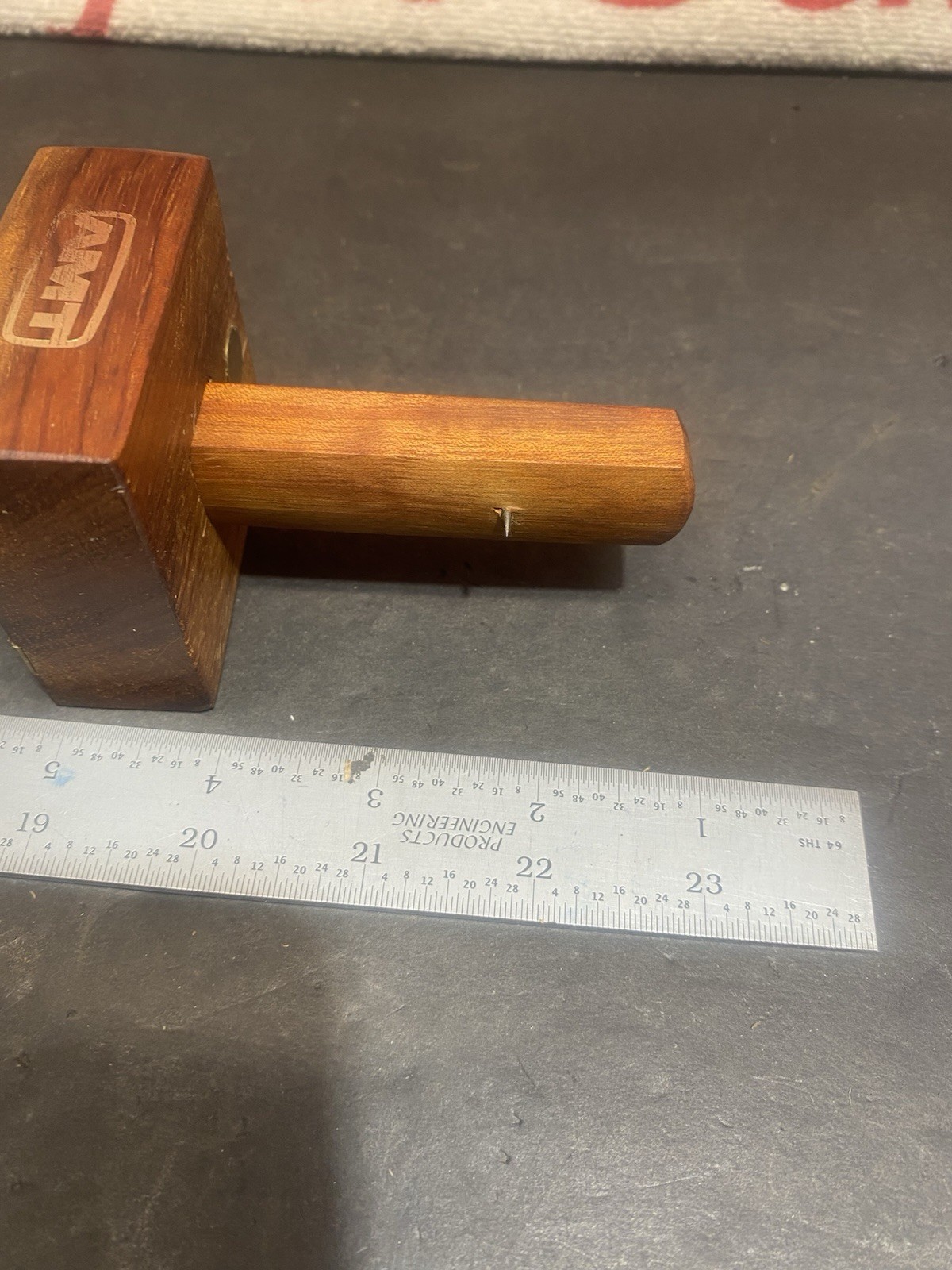 AMT Woodworking Tool Mortise Marker Brass Wood