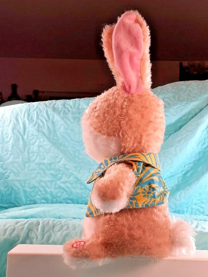 Bunny Rabbit Sweet Dancing Plush Hallmark Battery Operated Dances & Sings Easter