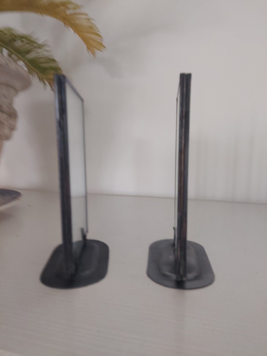 Piture Frames From Terrain 4" X 6" Metal And Glass Anthropologie Unused