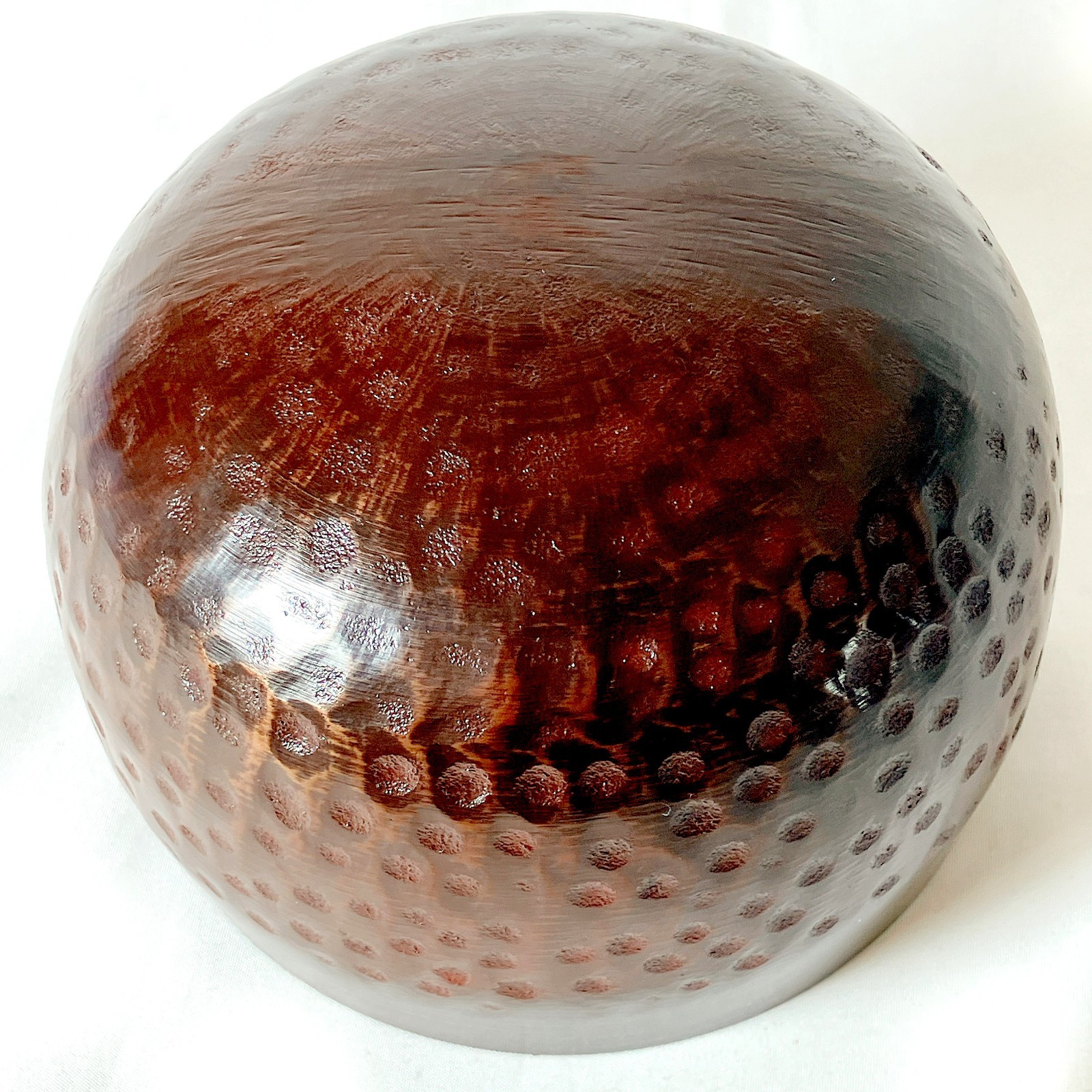 Japanese Buddhist Singing Bowl Bell Orin Bronze Brown 11 cm 4.3 in Zen Sound