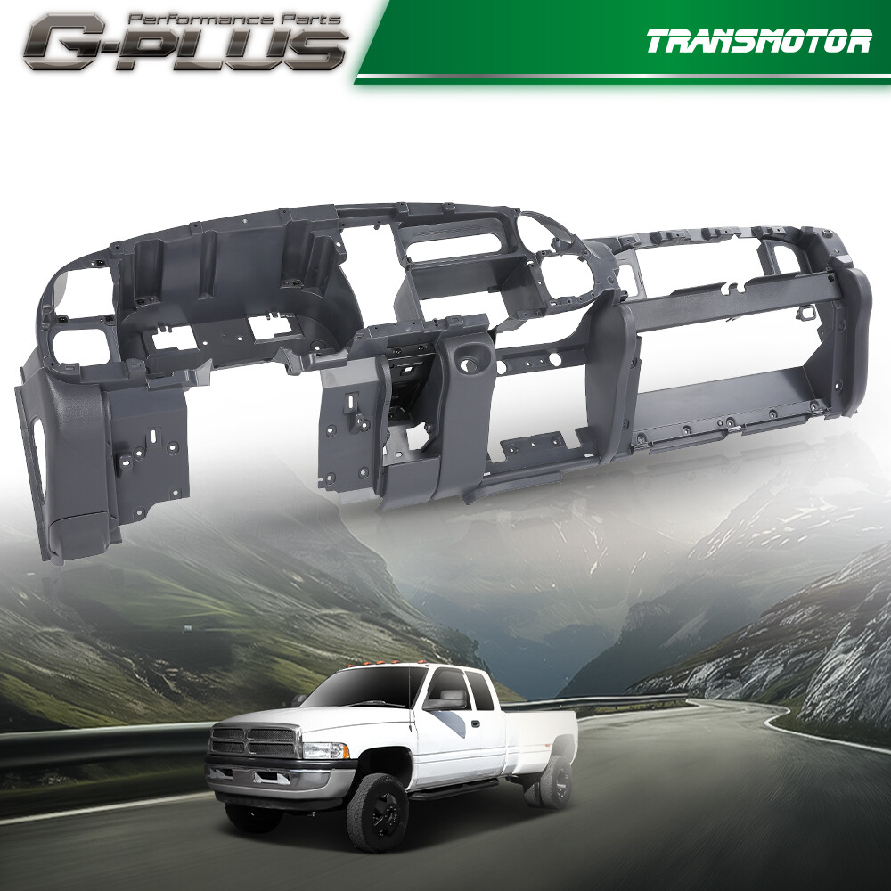 Fit For 1998-2001 Dodge Ram Dashboard Dash Core Structure Frame Mount Gray